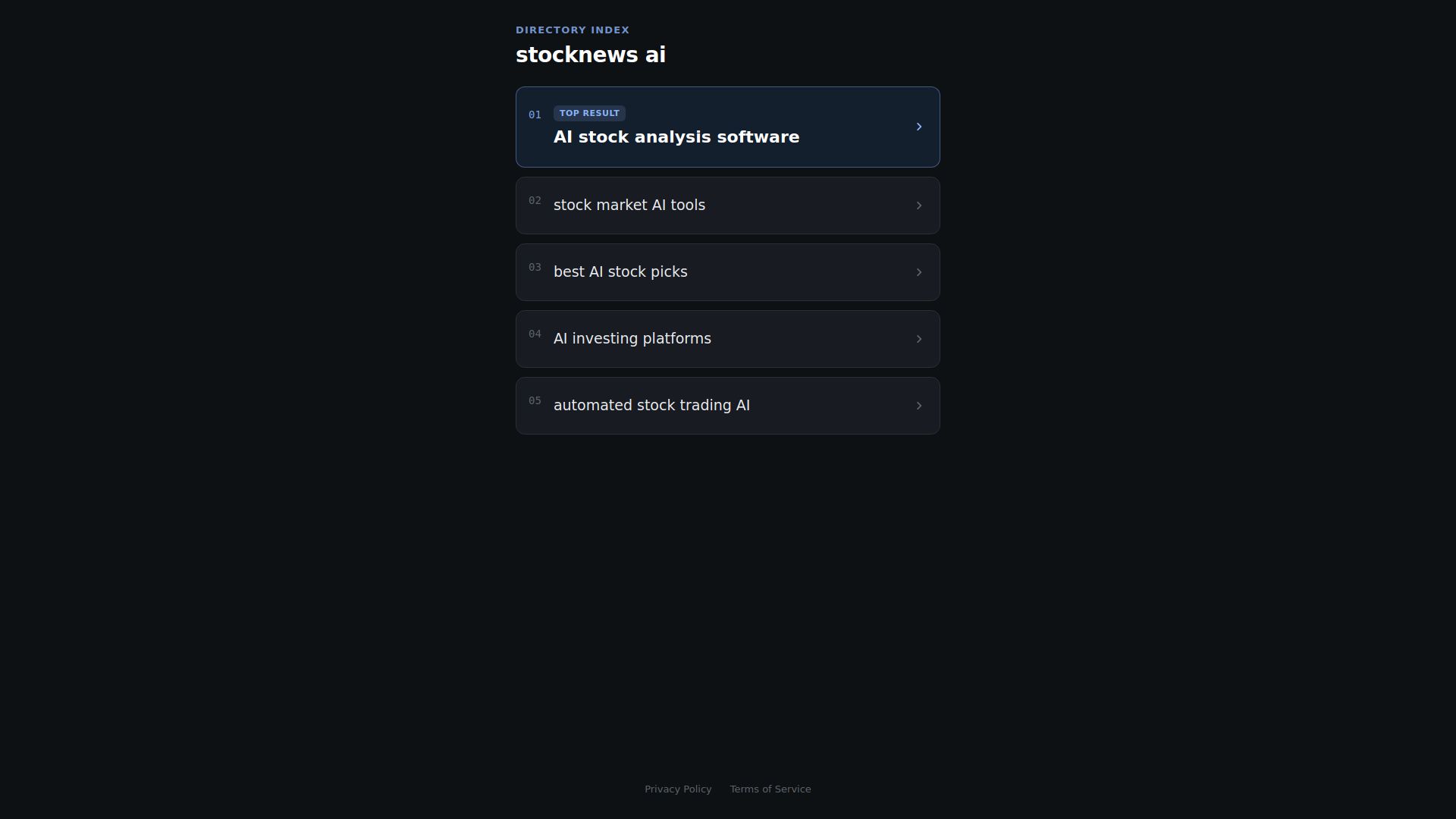 Stocknews AI