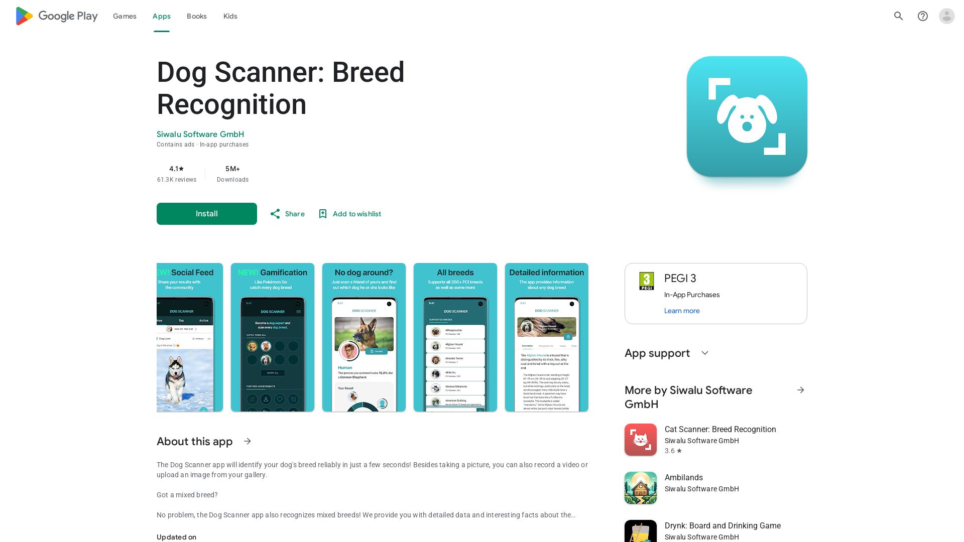 Dog Scanner