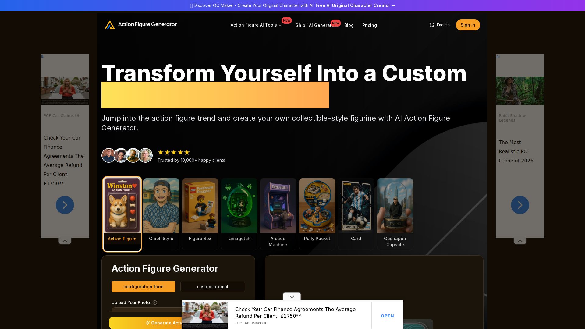 Action Figure Generator