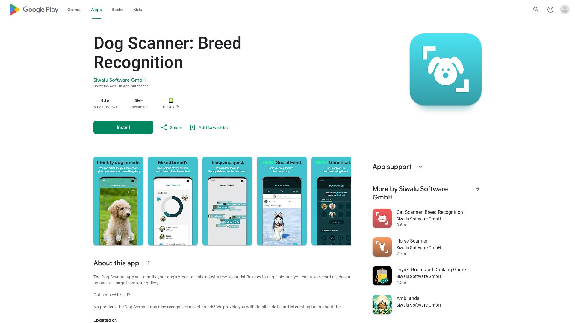 Dog Scanner