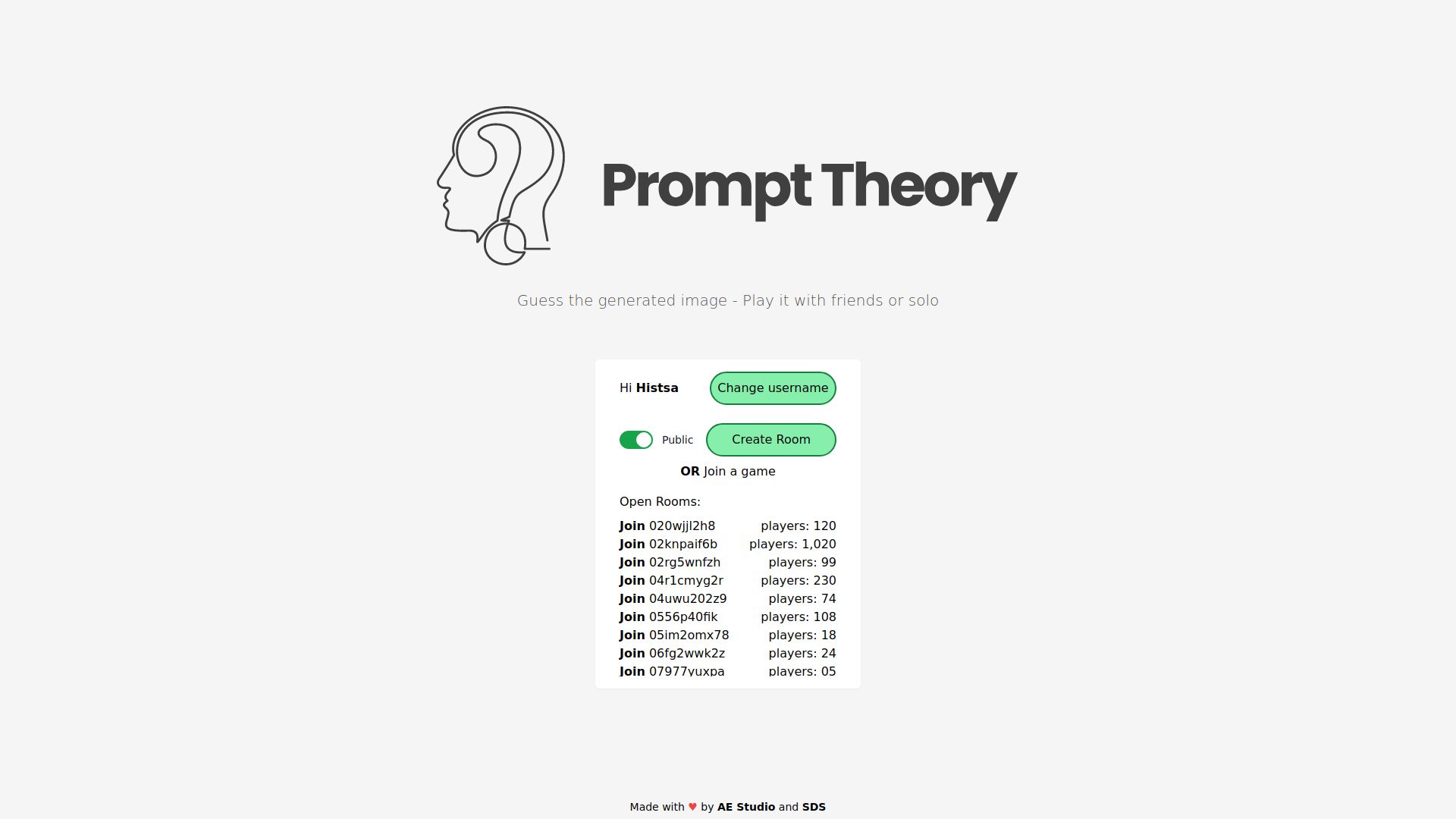 Prompt Theory by AE Studio