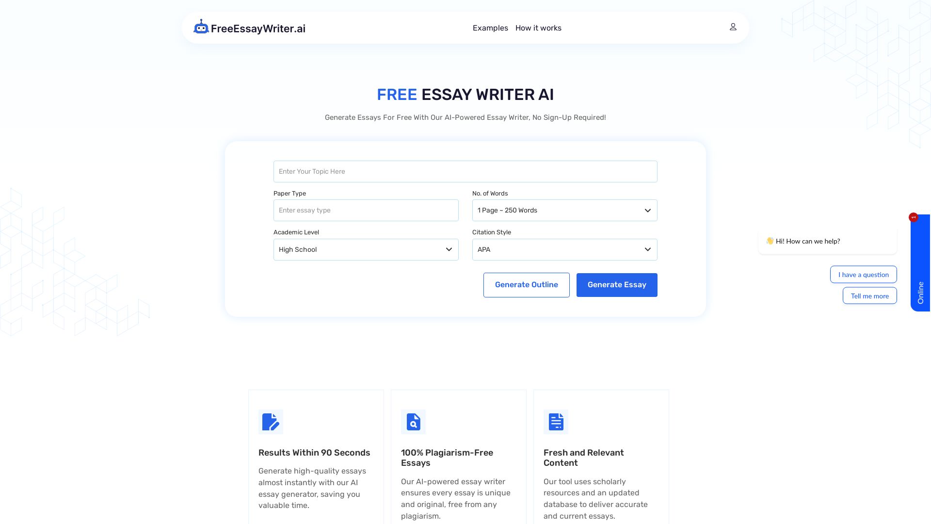 FreeEssayWriter.AI