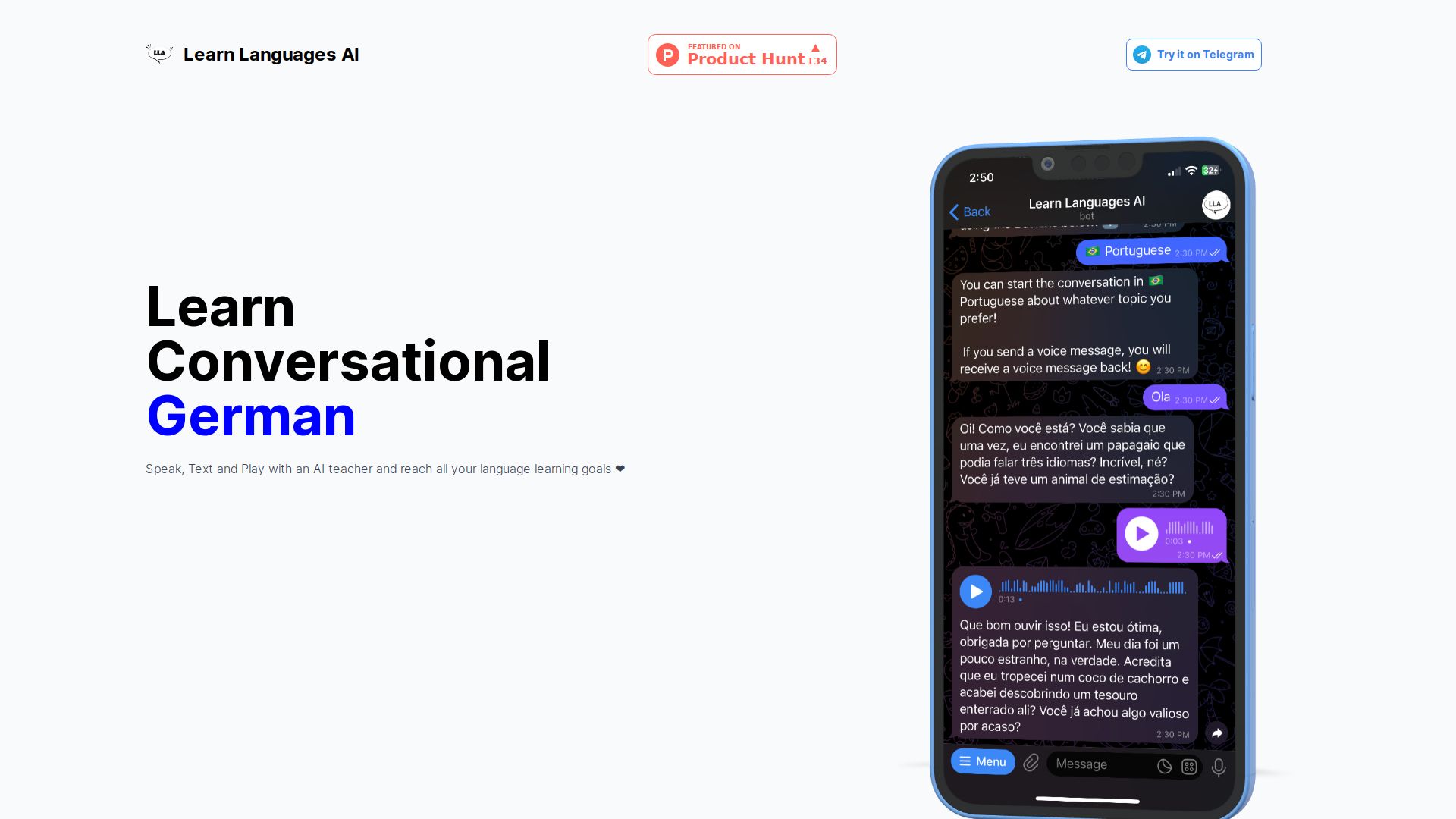 Learn Languages AI
