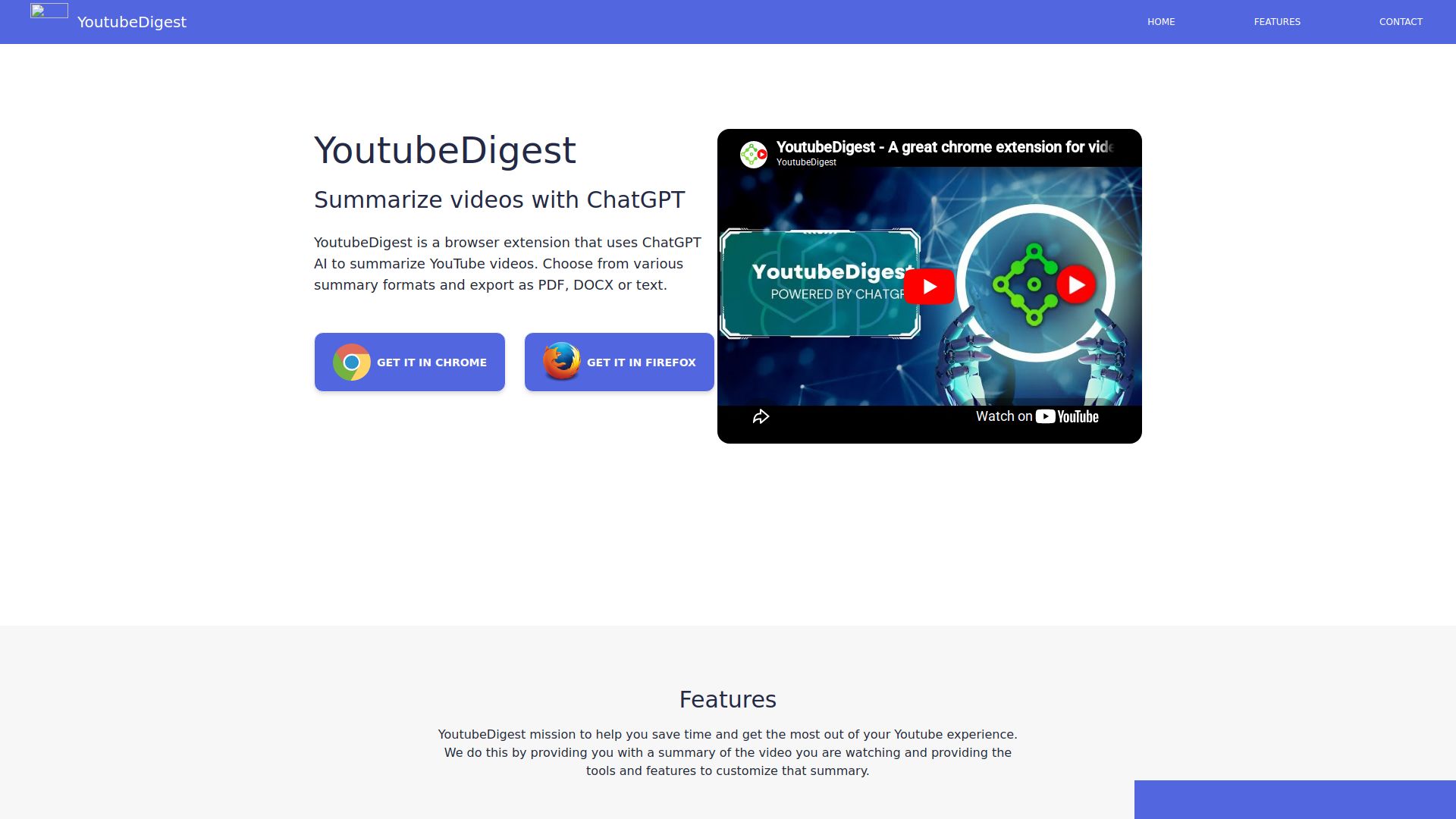 YouTubeDigest