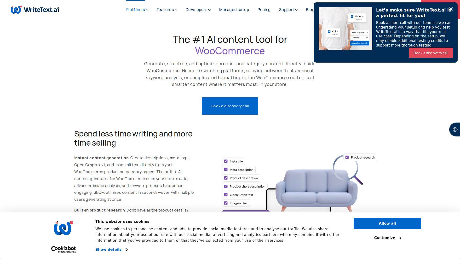 WriteText.ai for WooCommerce