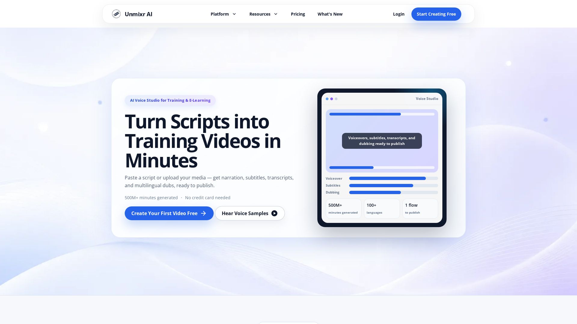 Unmixr AI