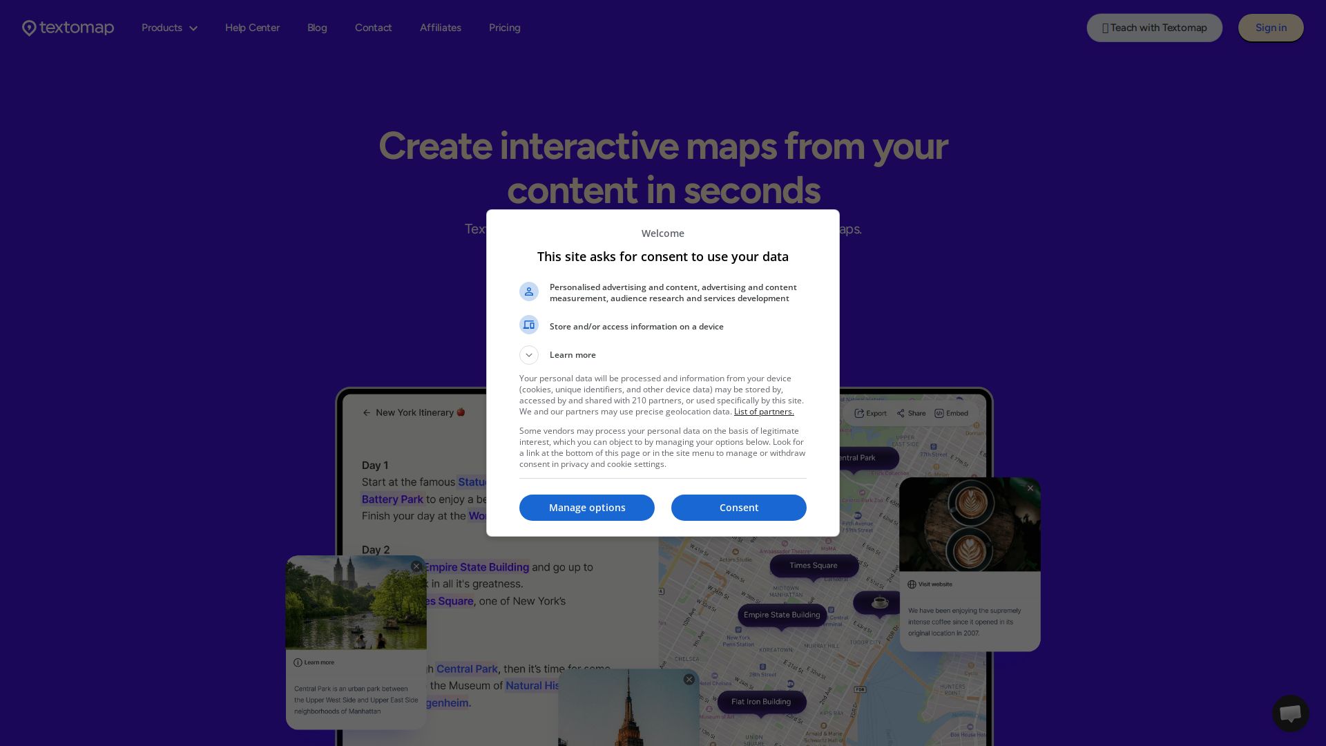Textomap