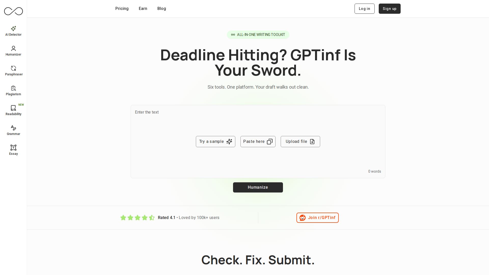 GPTinf