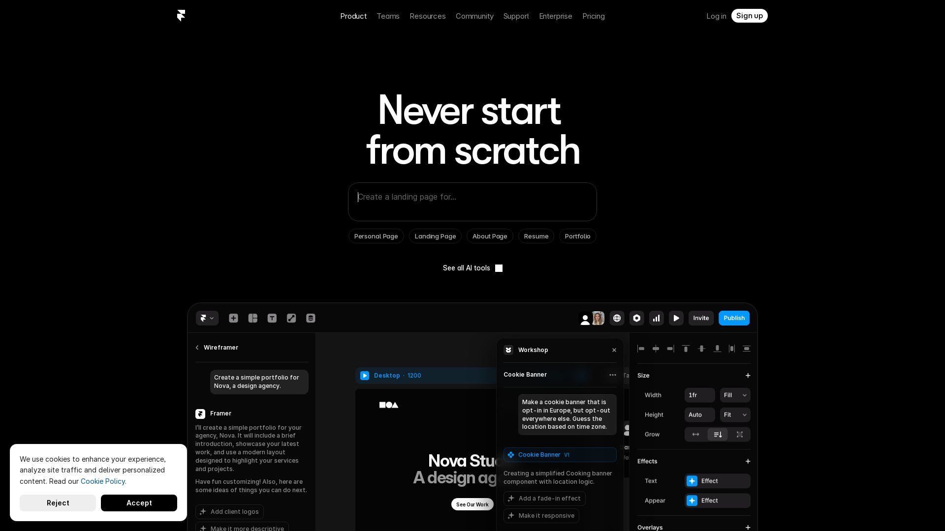 Framer AI