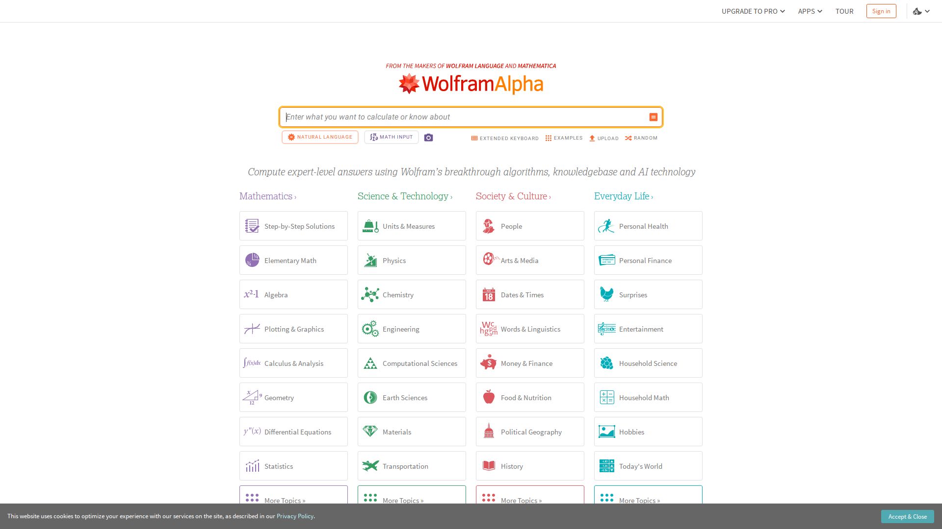 WolframAlpha