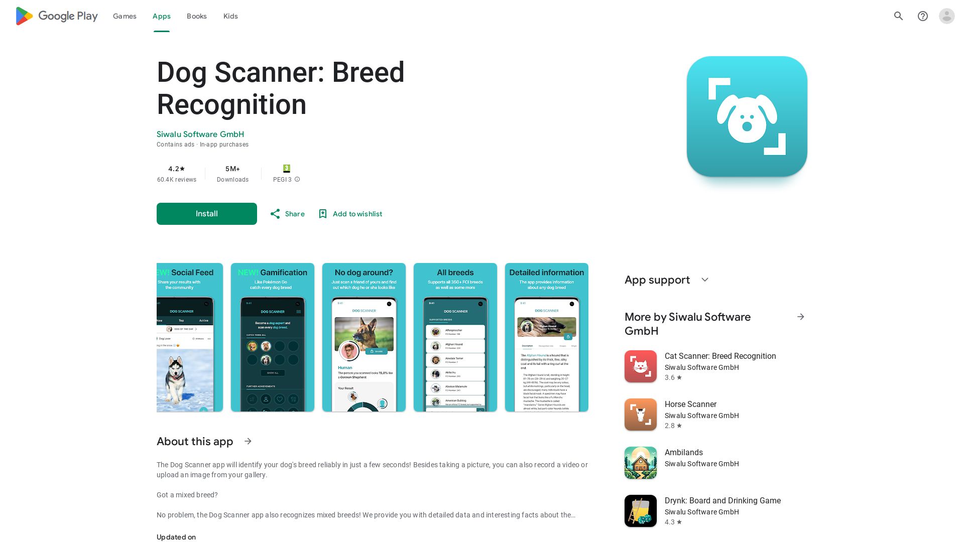 Dog Scanner