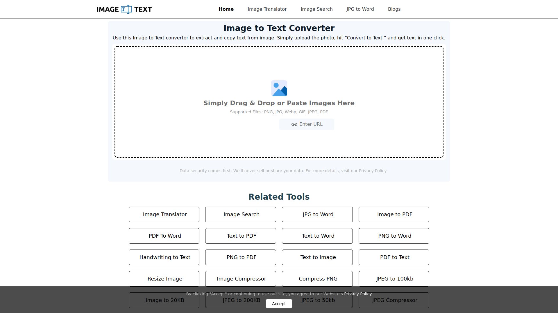 Image to Text Converter
