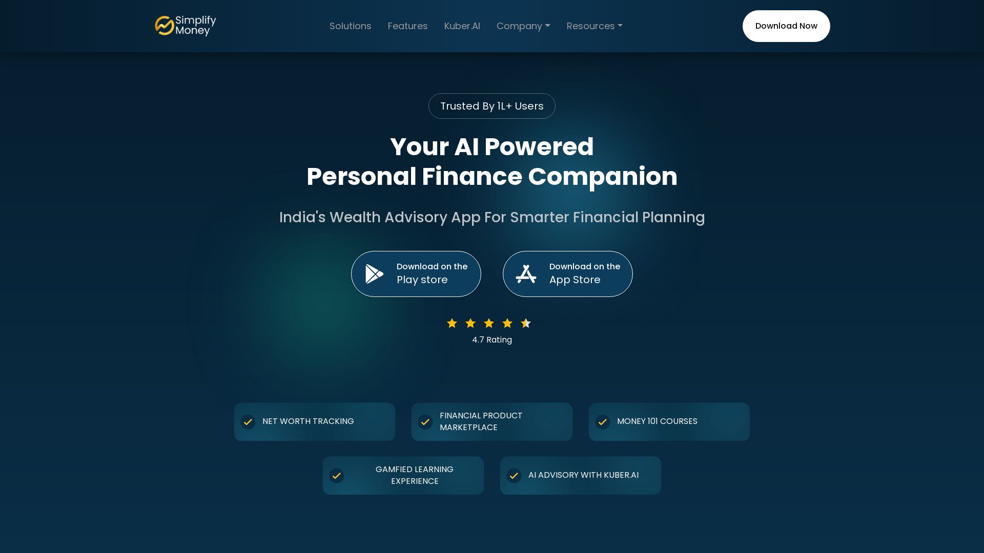 Simplify Money App