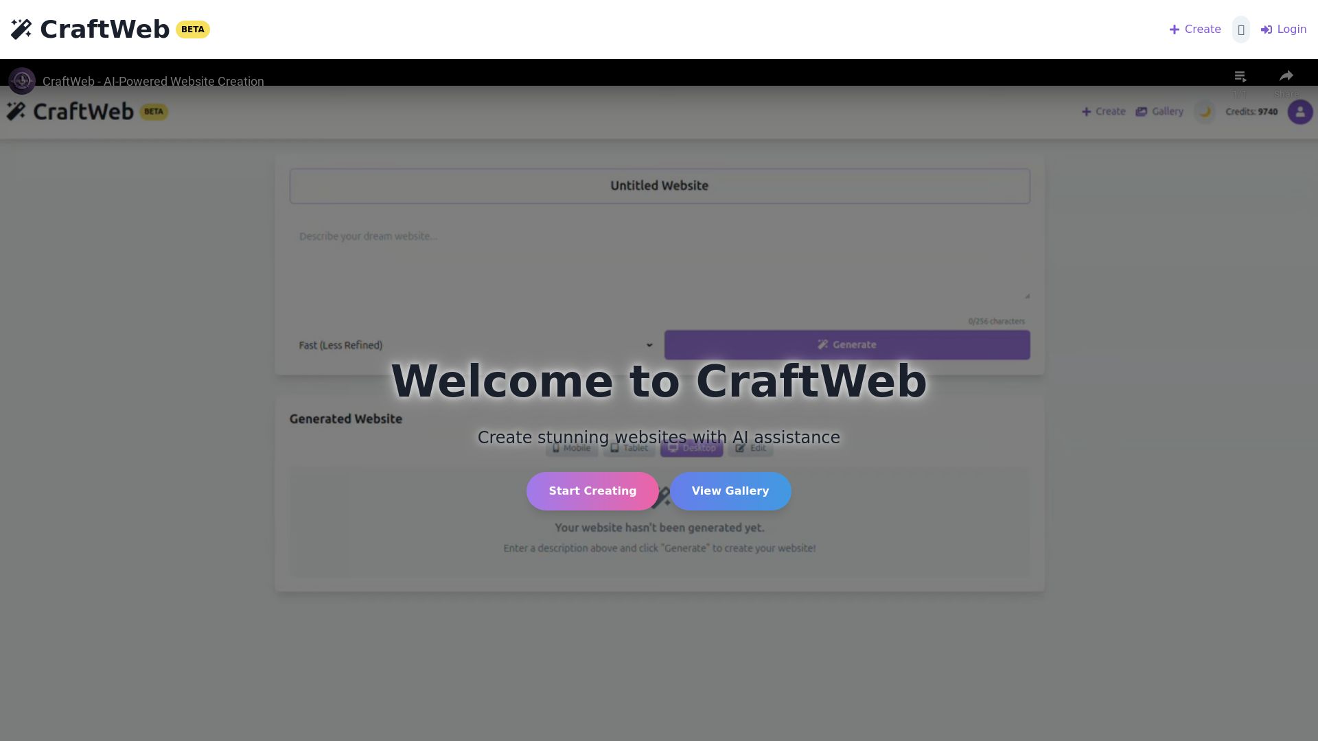 CraftWeb