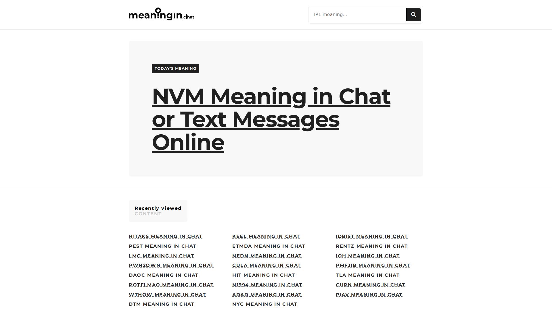 MeaningIn.Chat