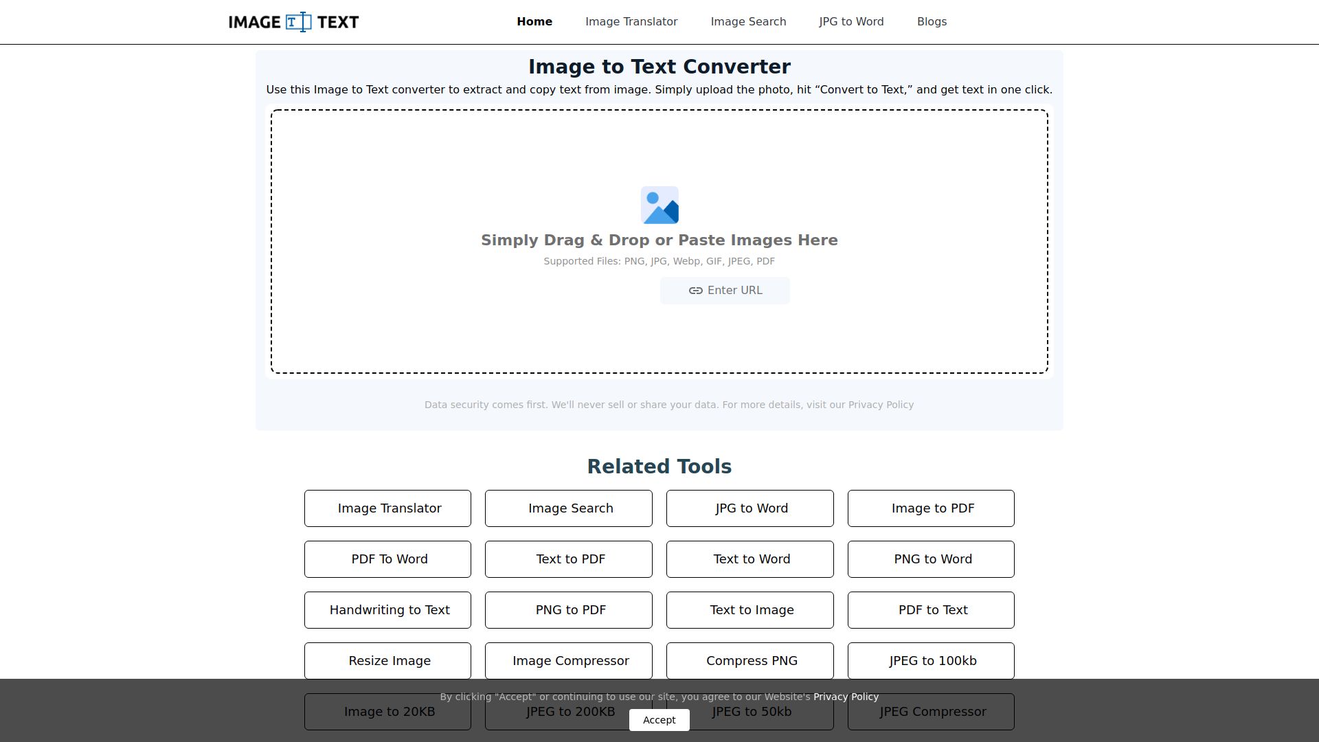 Image to Text Converter