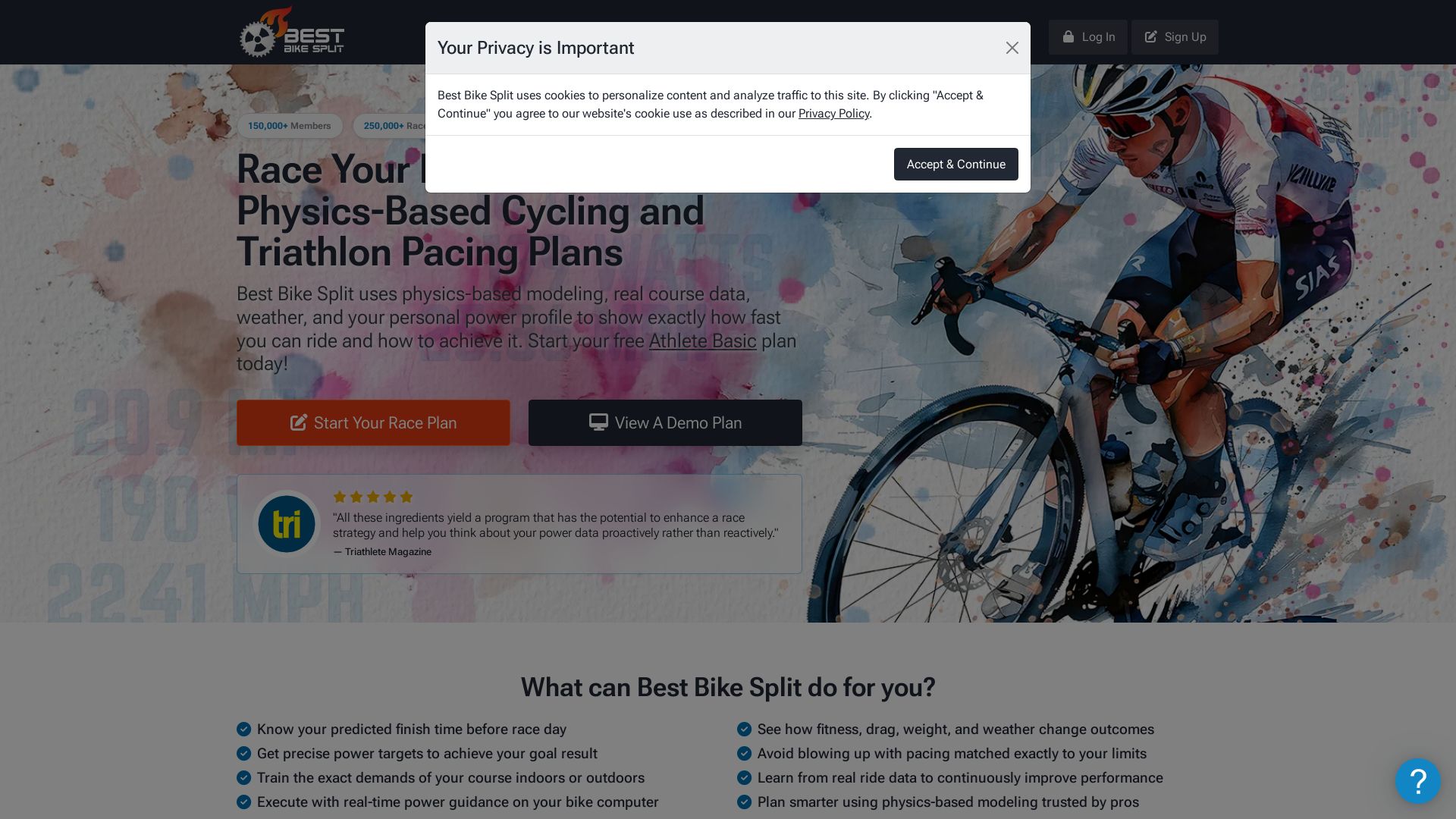 Best Bike Split
