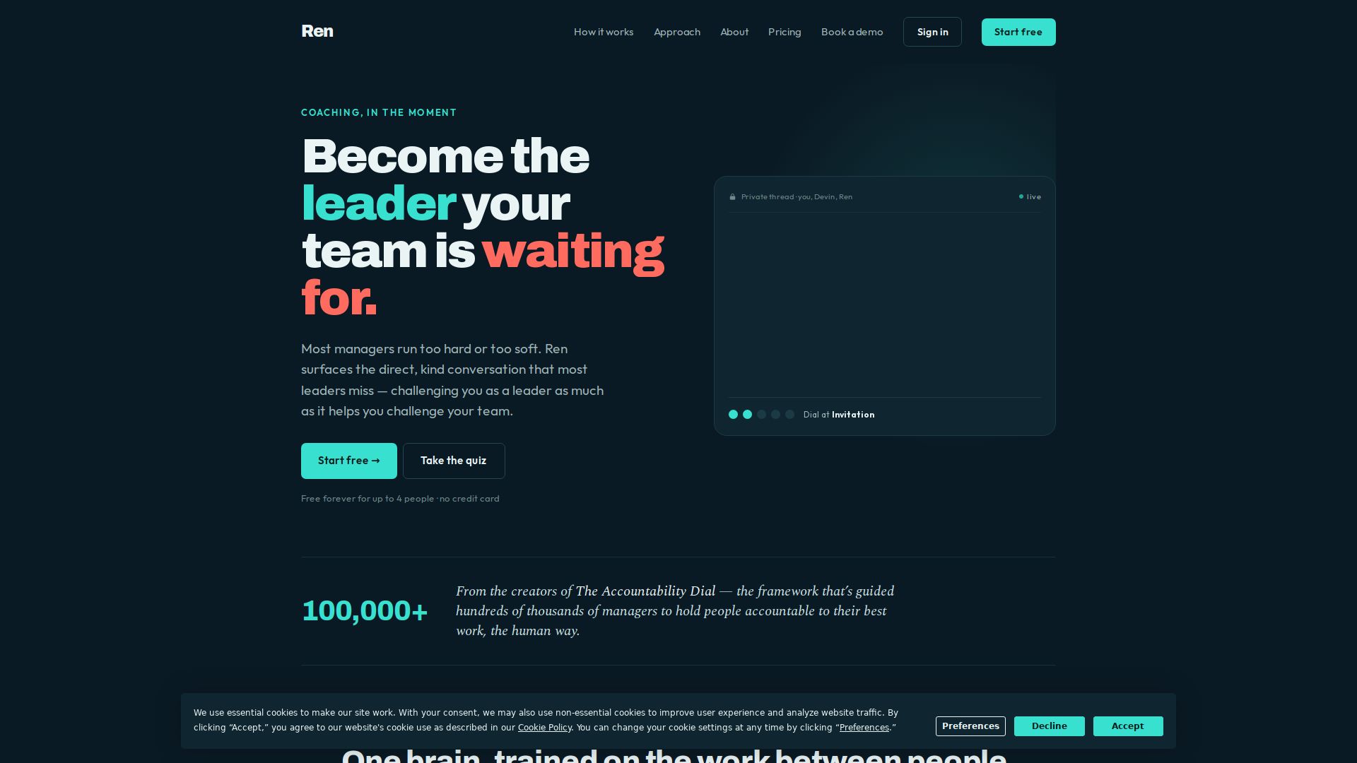 Ren | AI Leadership Coach