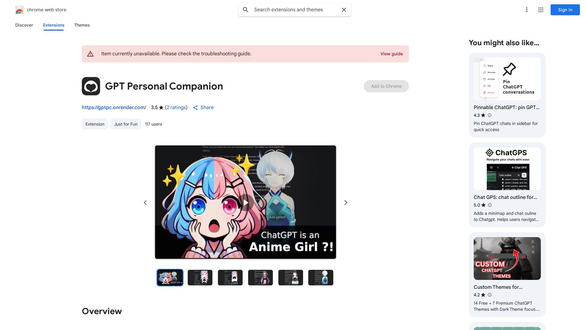 Cute Anime Girl ChatGPT