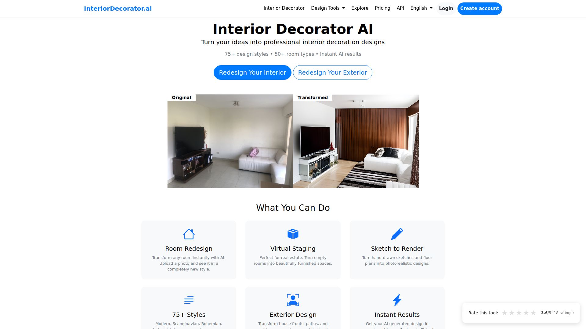 Interior Decorator AI