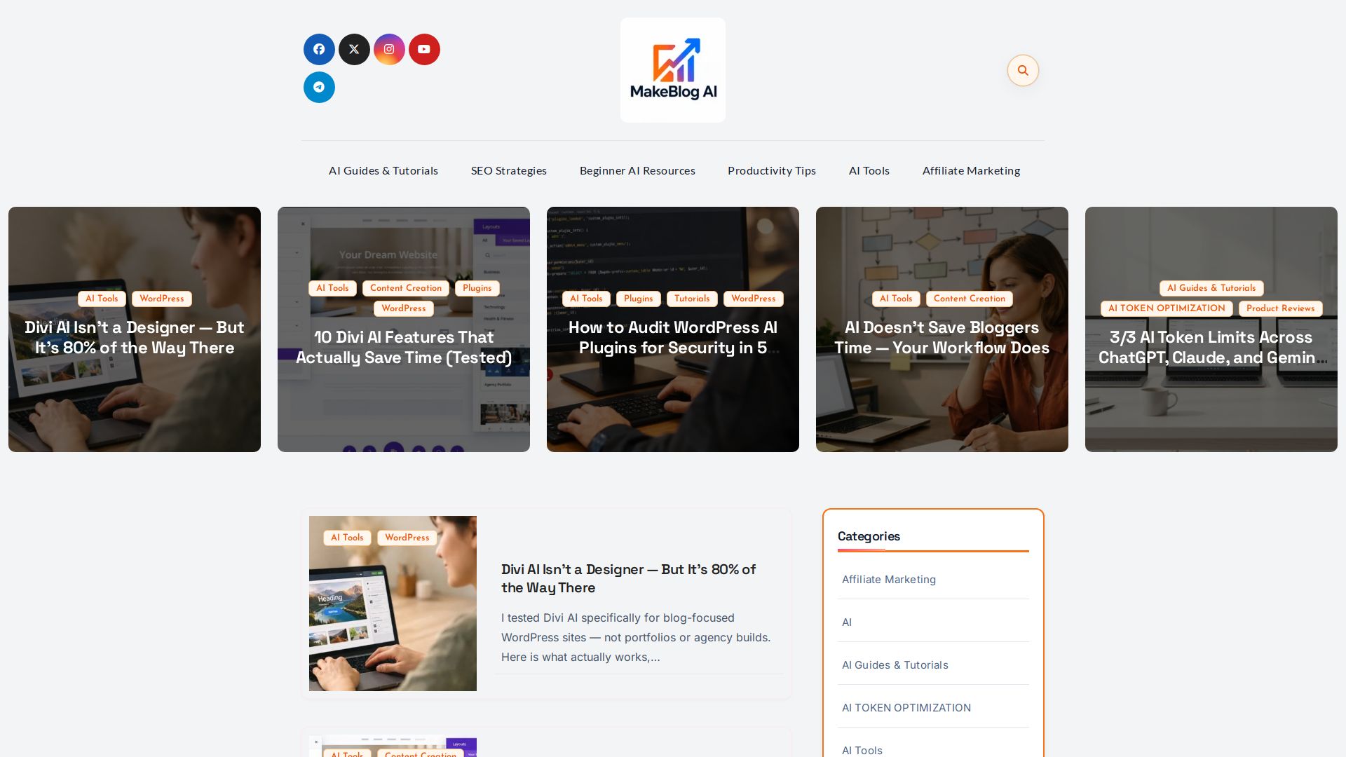 MakeBlog AI