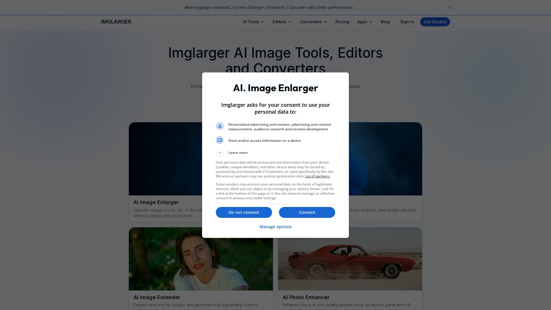 AI Image Enlarger
