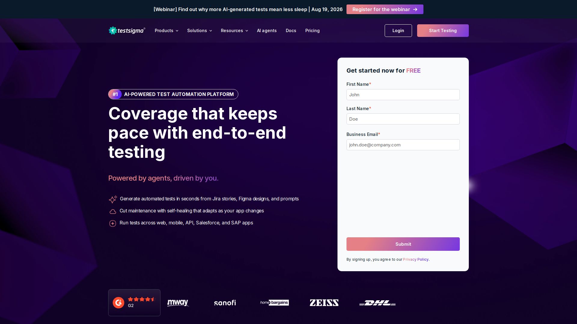 Testsigma