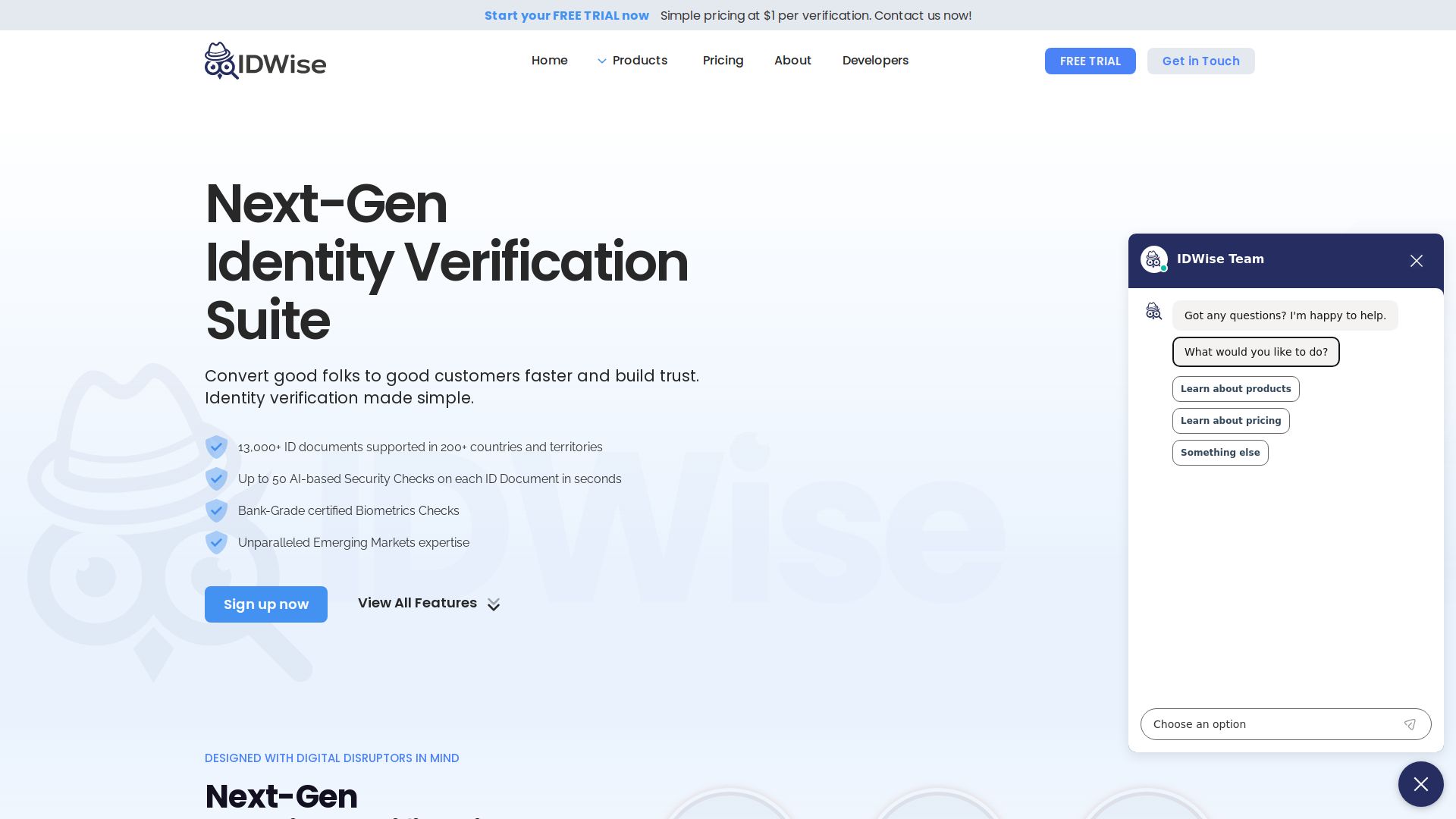 IDWise Identity Verification, eKYC & AML