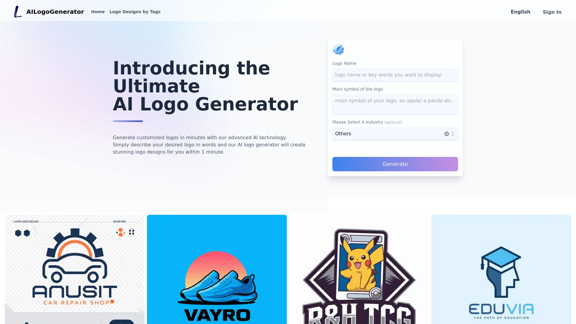 AI Logo Generator