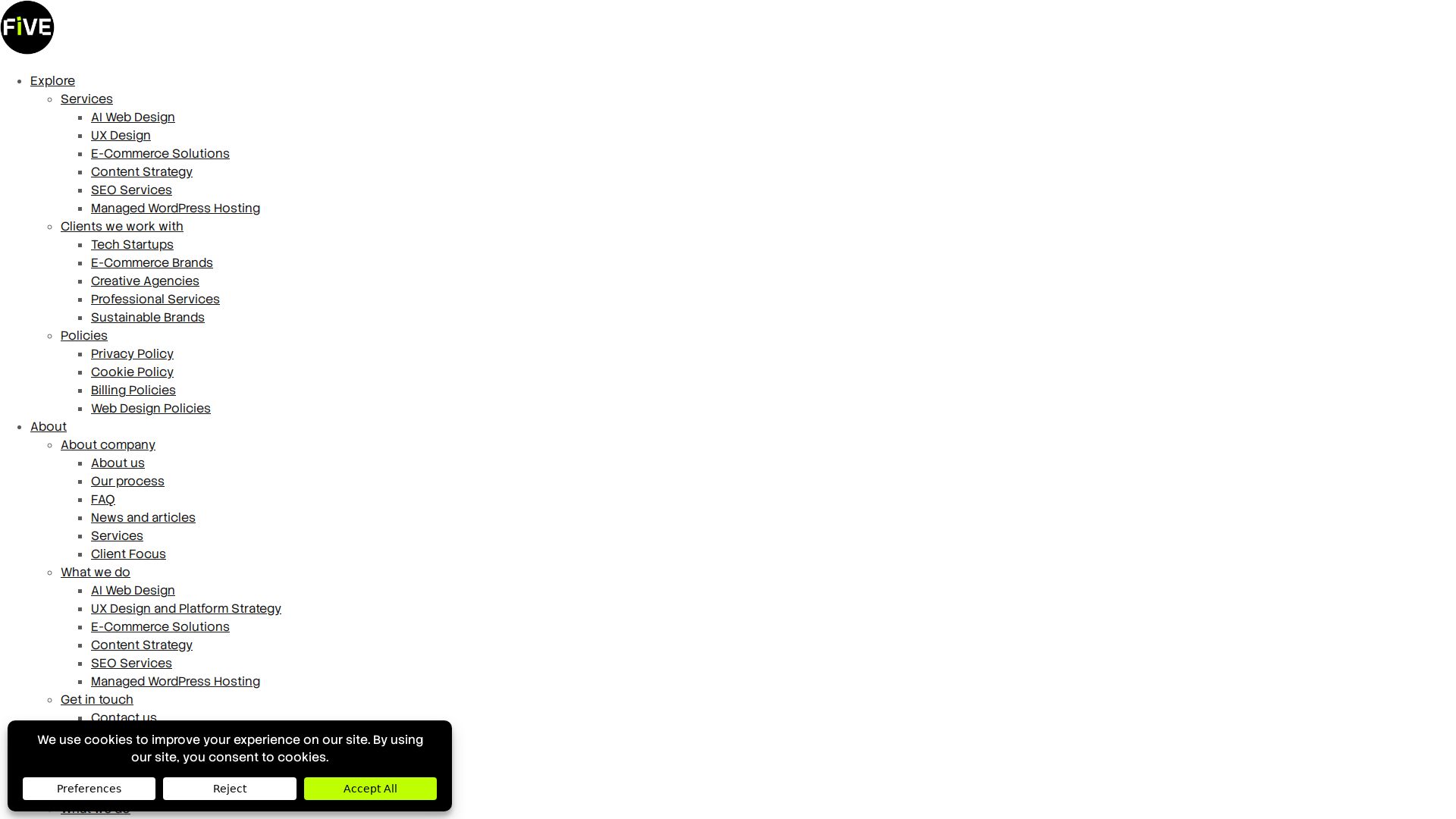 AI Website Design Agency