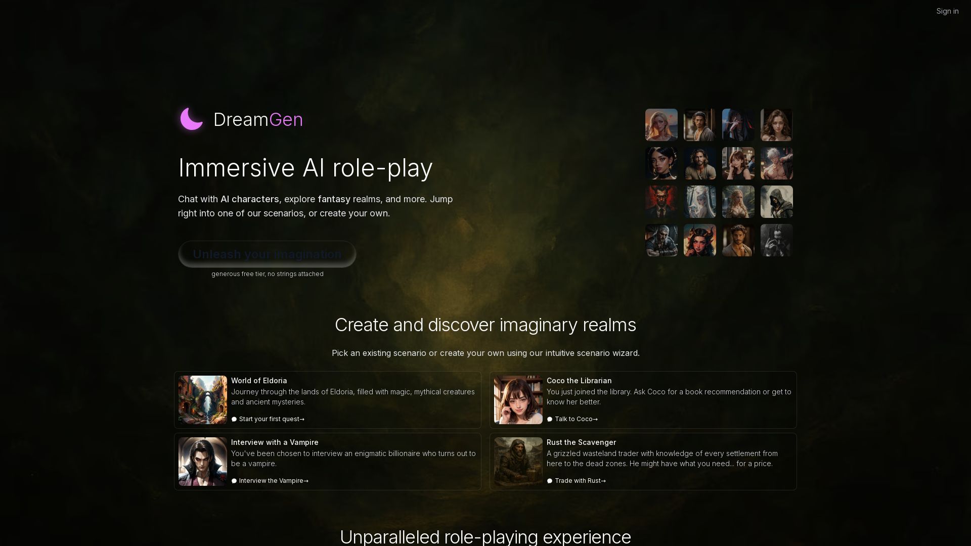 DreamGen AI:
