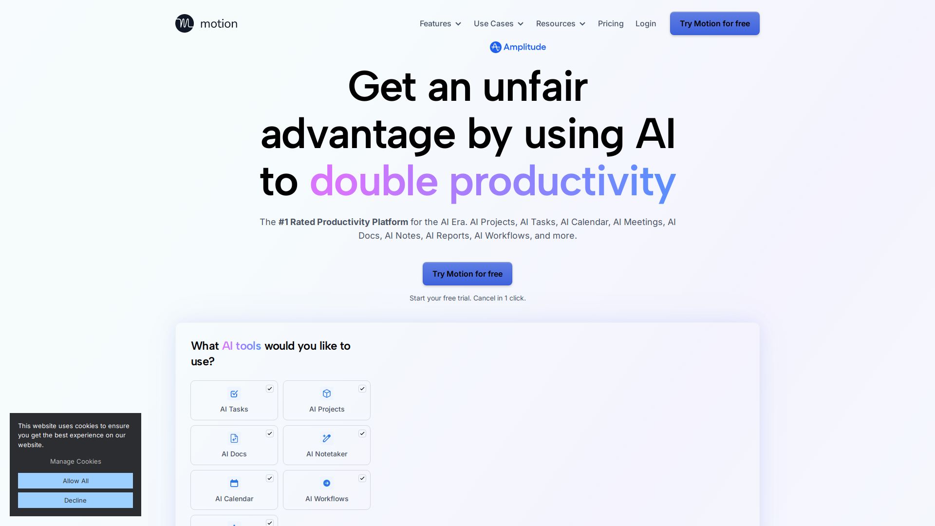 Usemotion