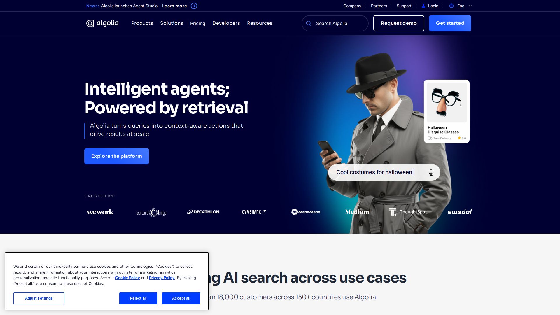 Algolia AI Search Suite