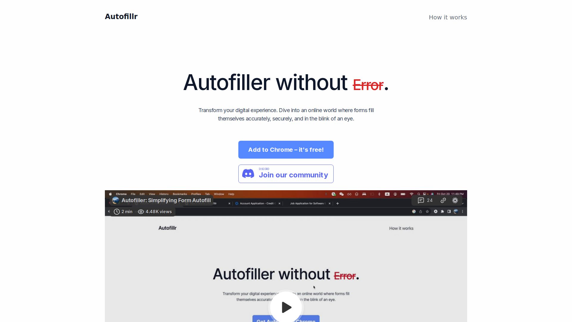 Autofillr