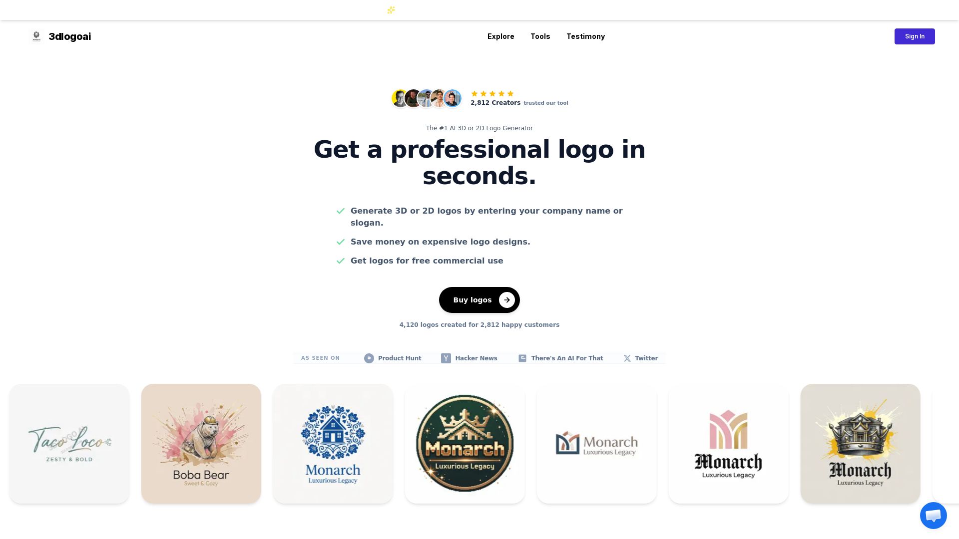 3DLogoAI