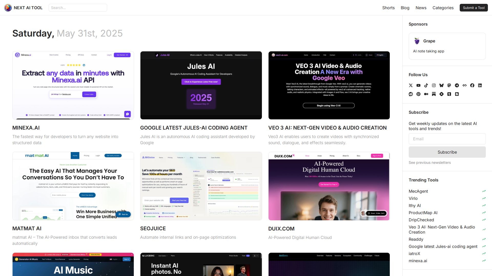 The Next AI Tool