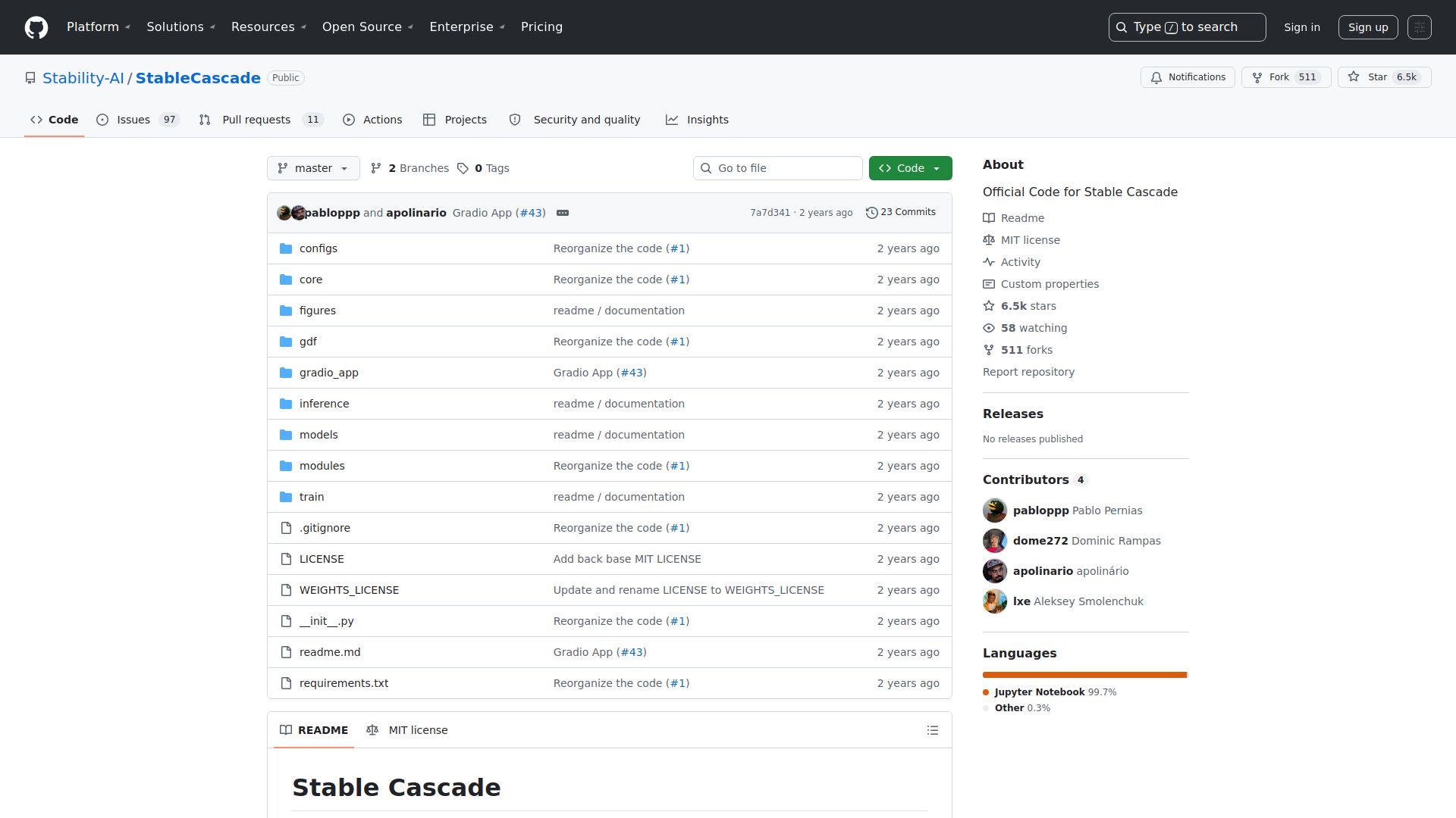 Stable Cascade