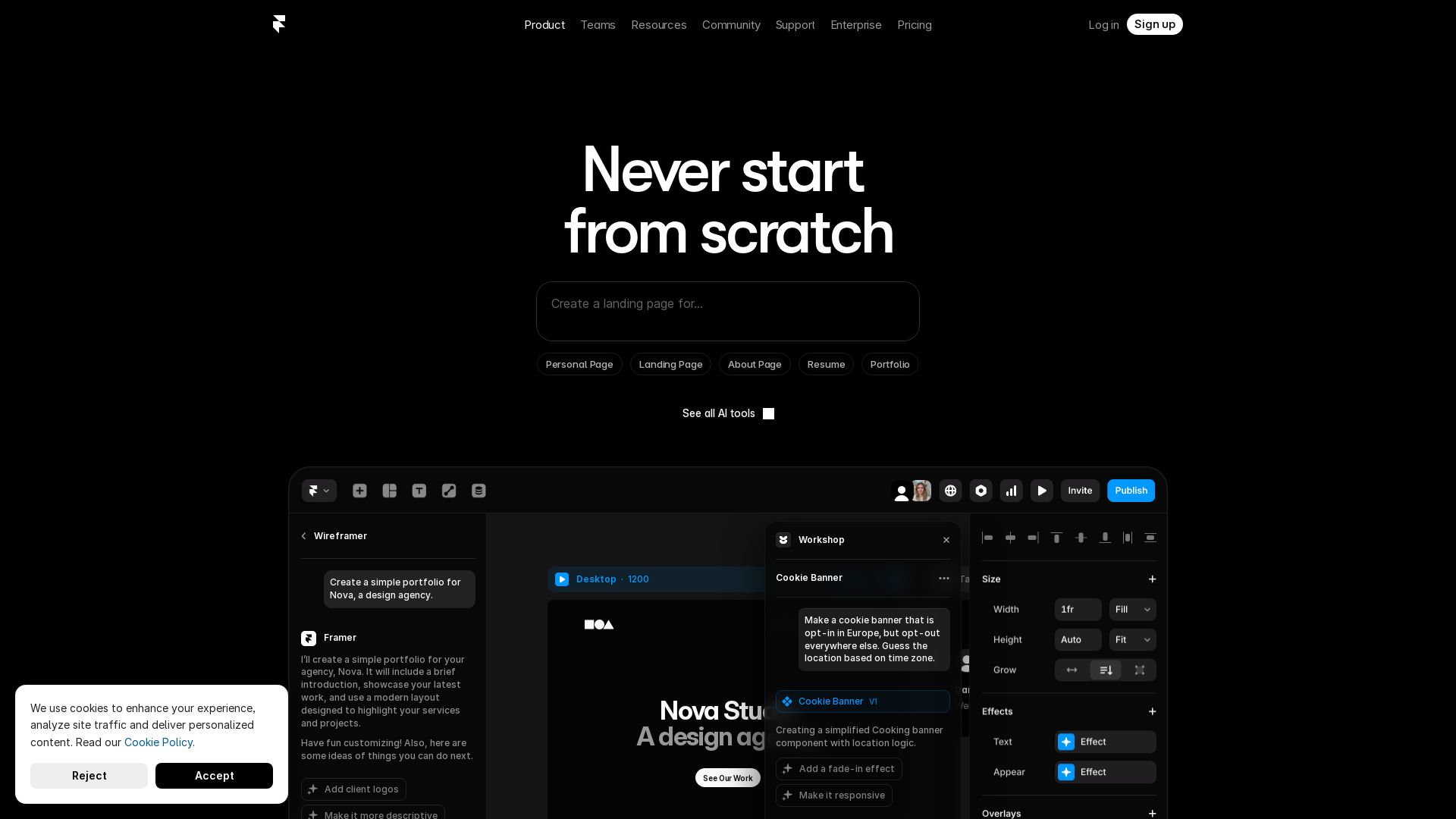 Framer AI