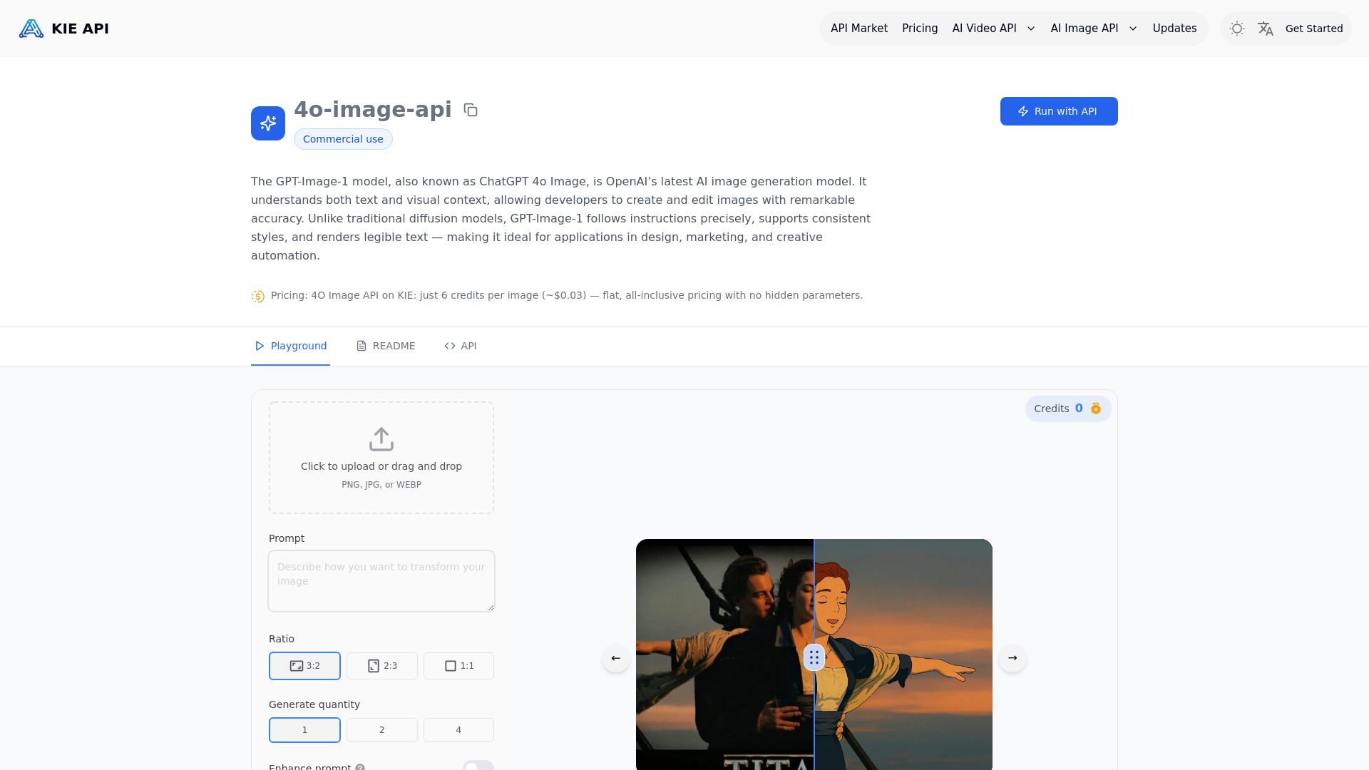 Kie.ai: Affordable and Reliable 4o Image API(The latest released)