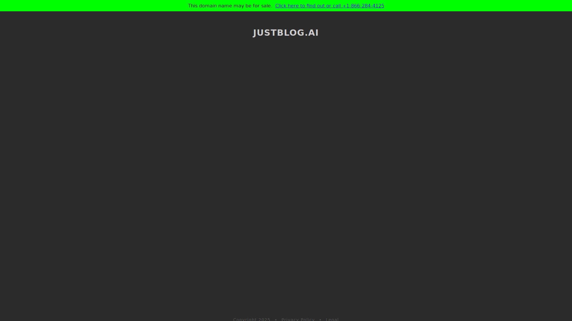 JUSTBLOG.AI