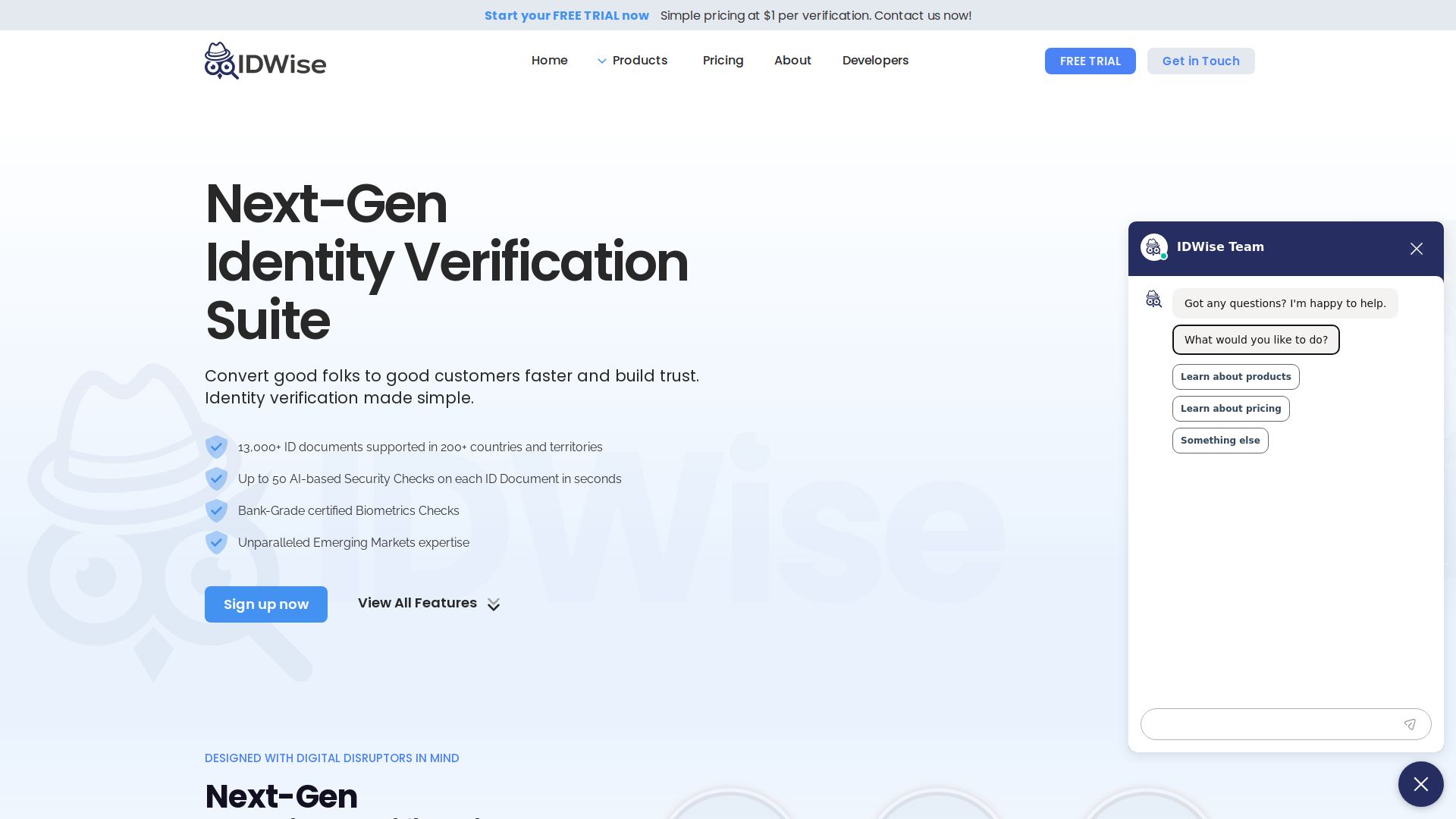 IDWise Identity Verification, eKYC & AML