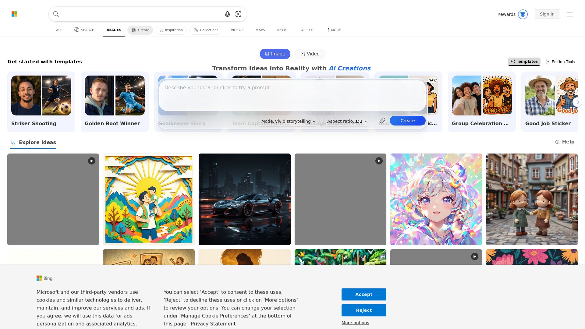 Bing Image Creator
