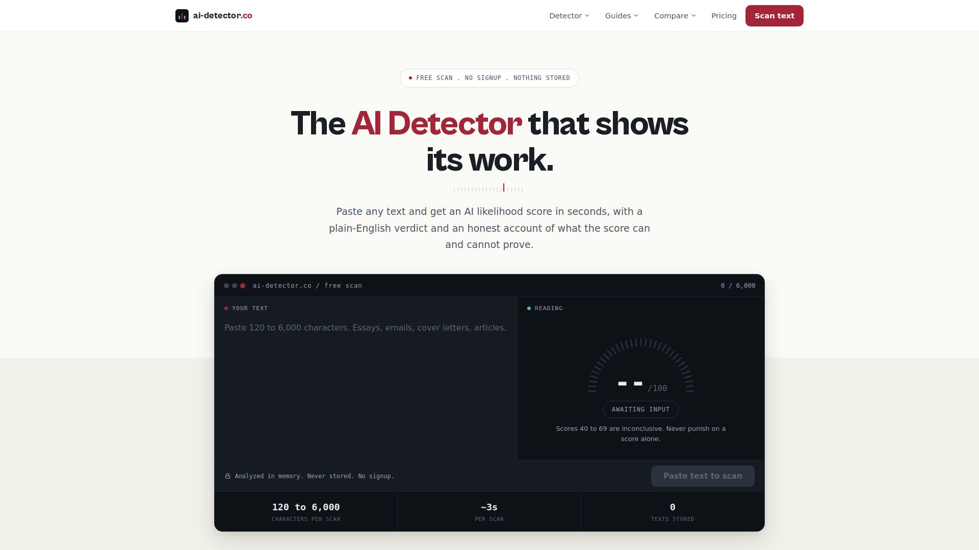 Free AI Detector
