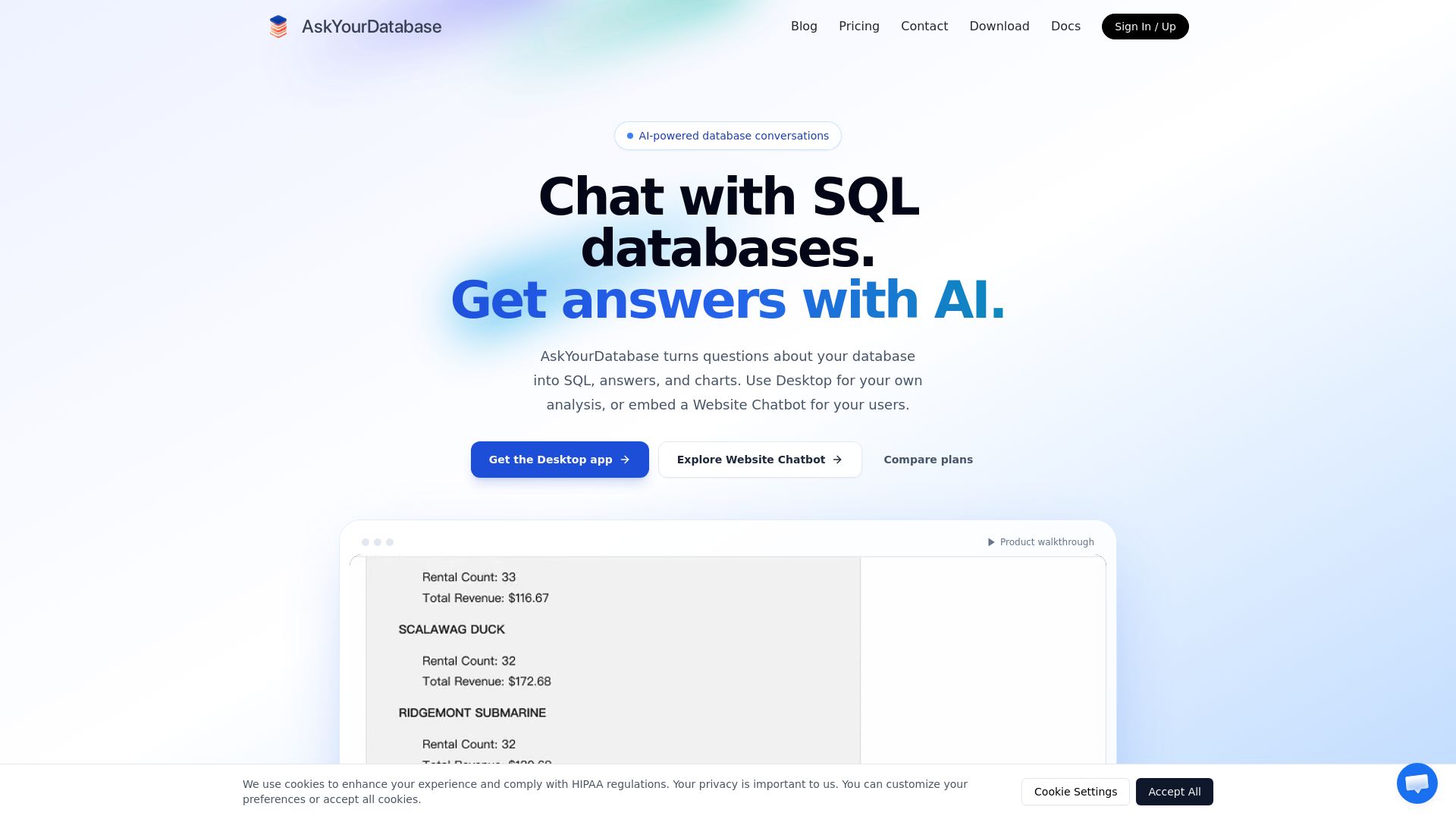 AskYourDatabase