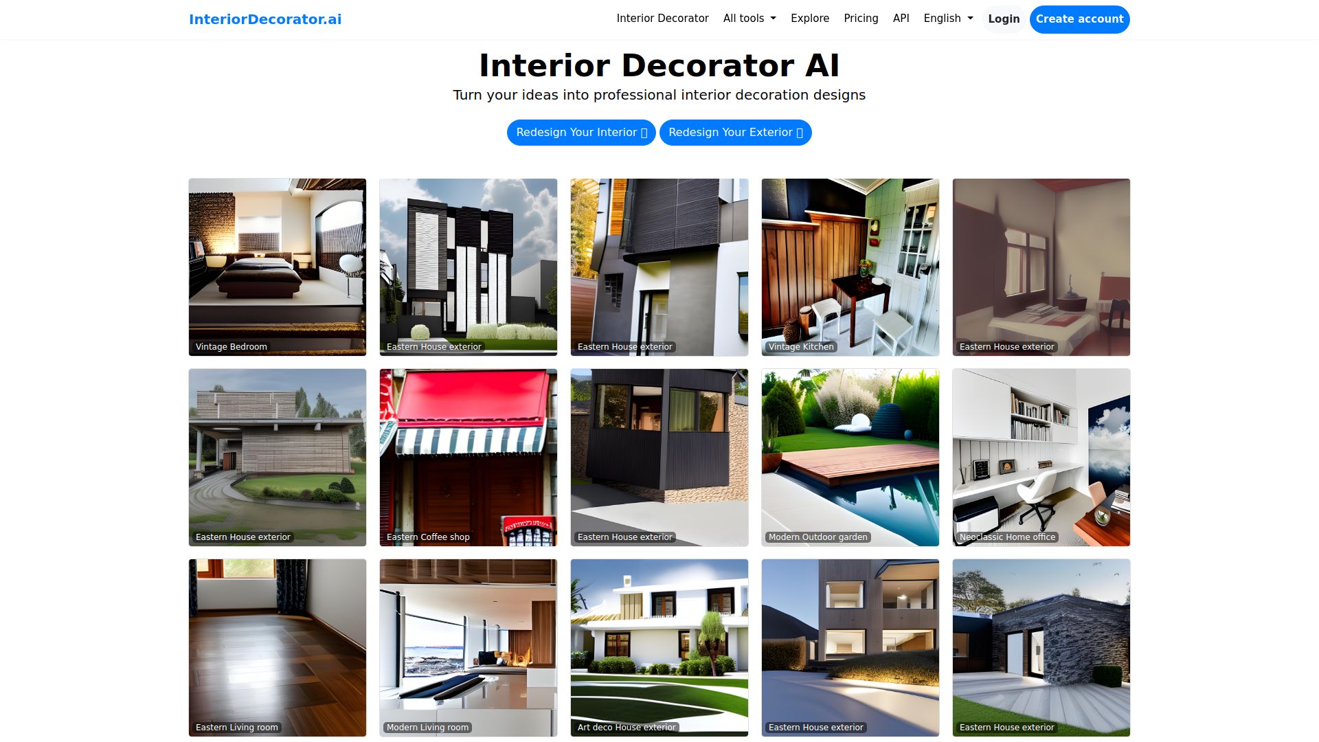 Interior Decorator AI