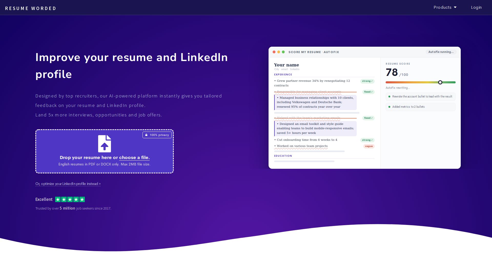 Resume Worded