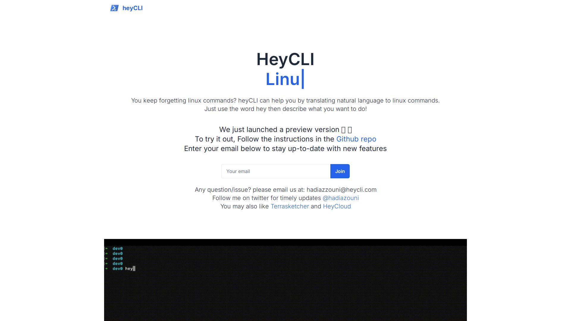 HeyCLI