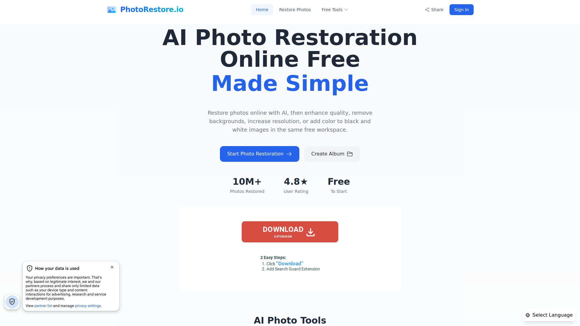Photo Restore