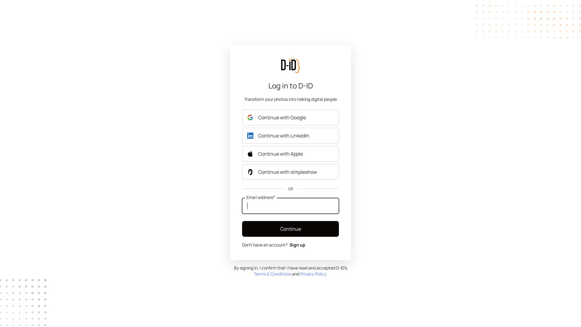 Creative Reality Studio (D-ID)