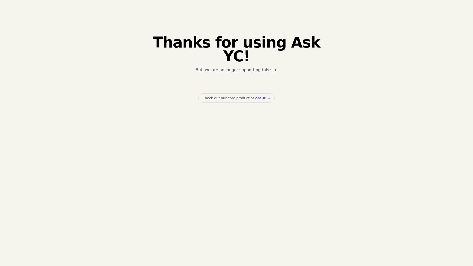 Ask YC